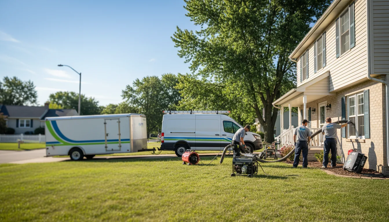 Flooded Basement Restoration And Cleanup With Repair in Shannon City, IA near me
